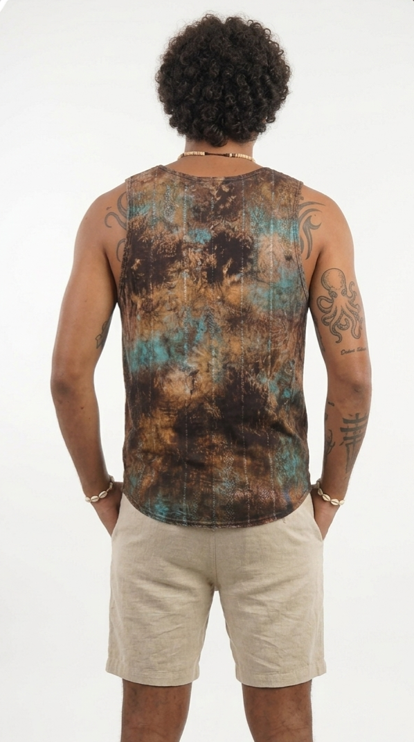 Camiseta regata veludo