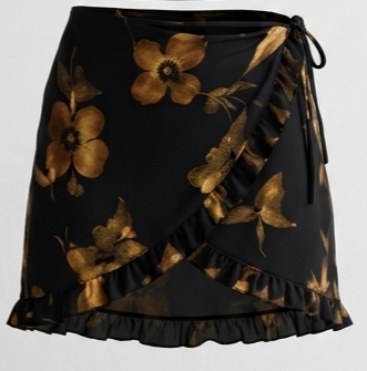 Saia Top Multifuncional Pareô Floral